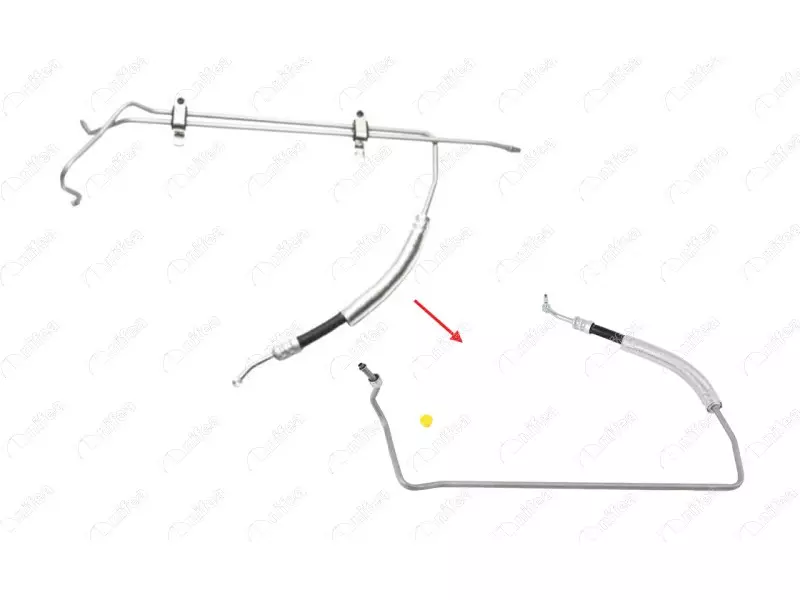 HYDRAULIC POWER STEERING PIPE EXCLUDING METAL PIPE