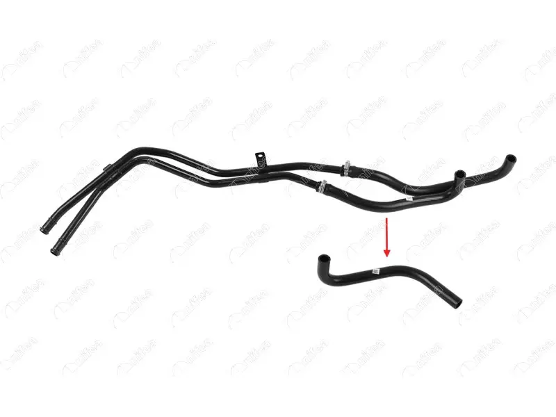 HEATER HOSE
EXCLUDING METAL PIPE