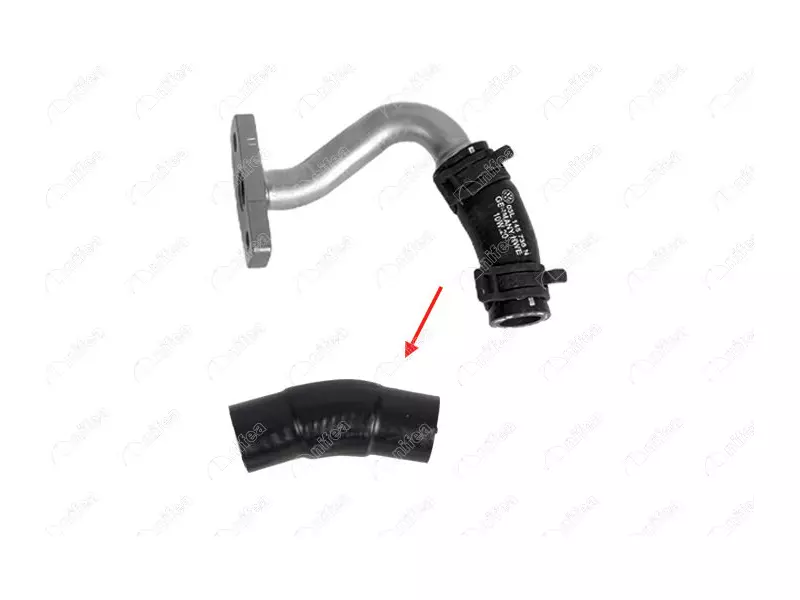 TURBO LUBRICATION PIPE HOSE
EXCLUDING METAL PIPE