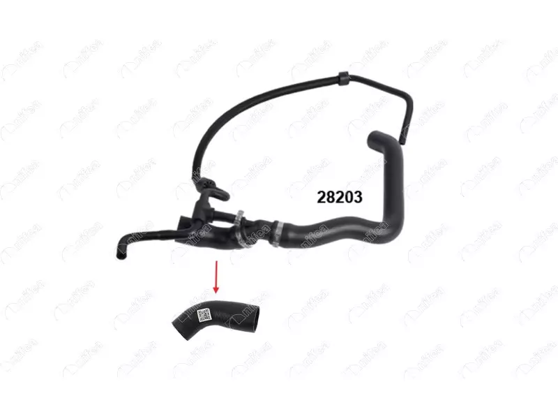 RADIATOR INLET HOSE