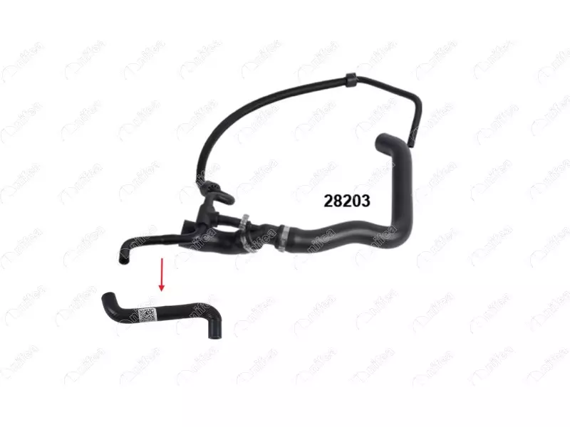 RADIATOR INLET HOSE