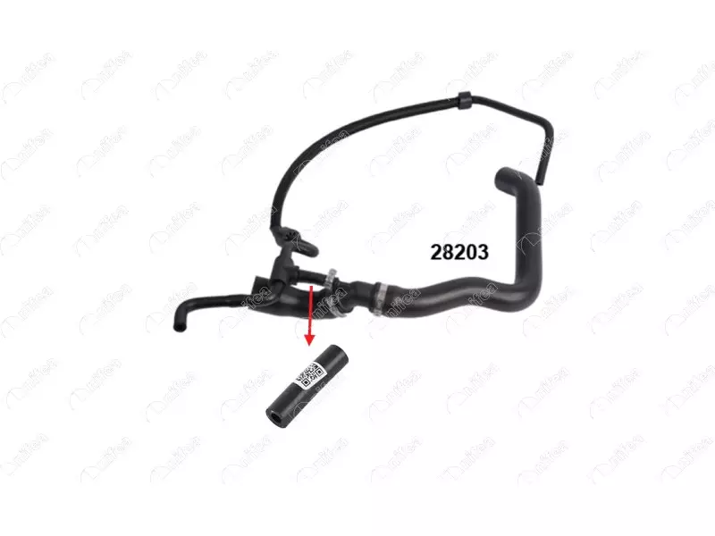 RADIATOR INLET HOSE