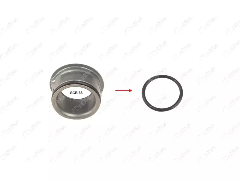 RADIATOR HOSE GASKET