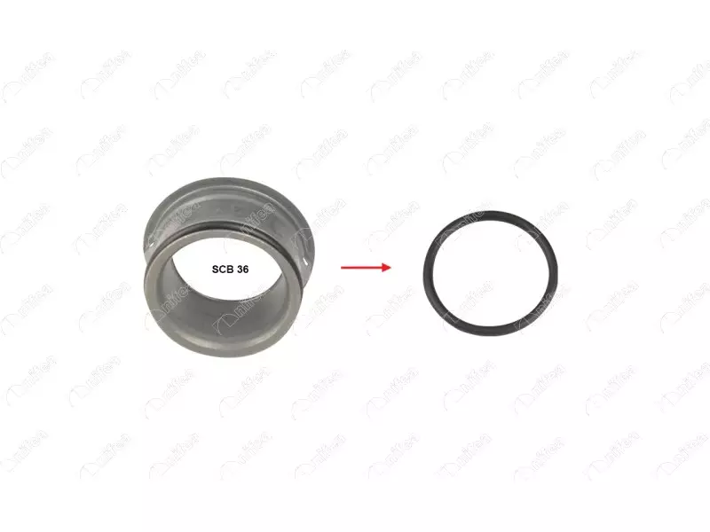 RADIATOR HOSE GASKET