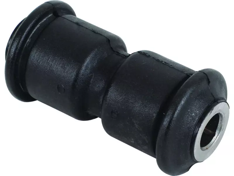 Rubber mounting for rear spring, slim type