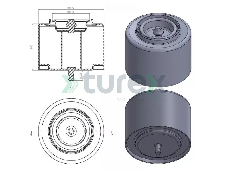 Air Spring Piston