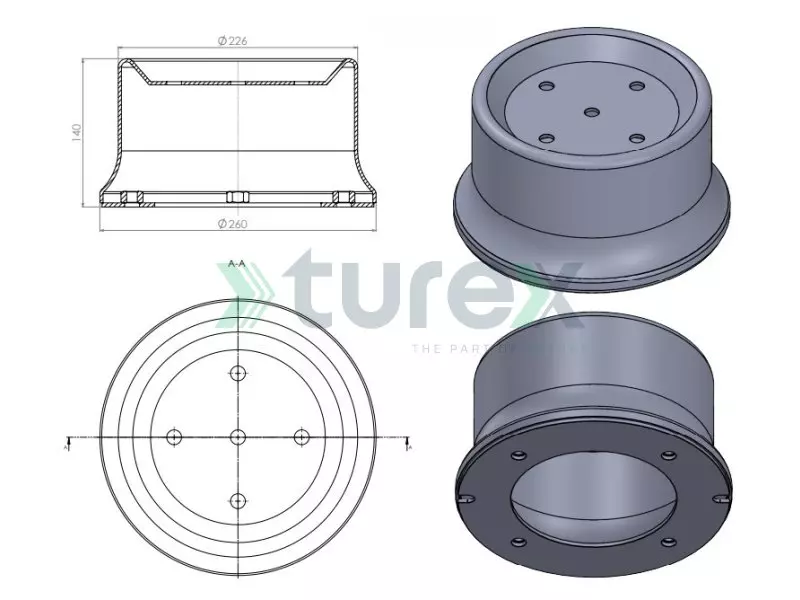 Air Spring Piston