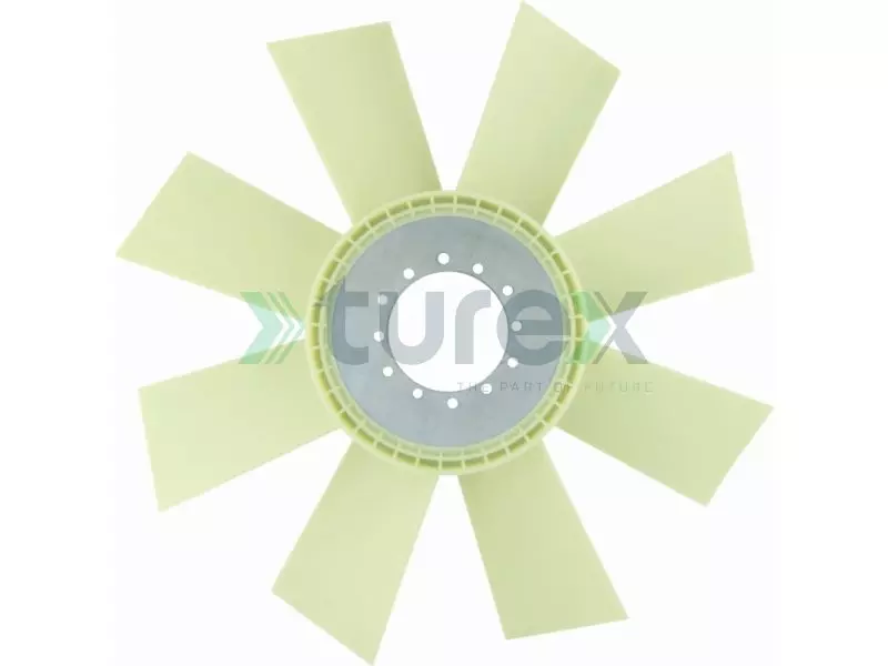 Fan Propeller (125 Mm x 710 Mm - 8 Blades) Mercedes Bus 345, 447