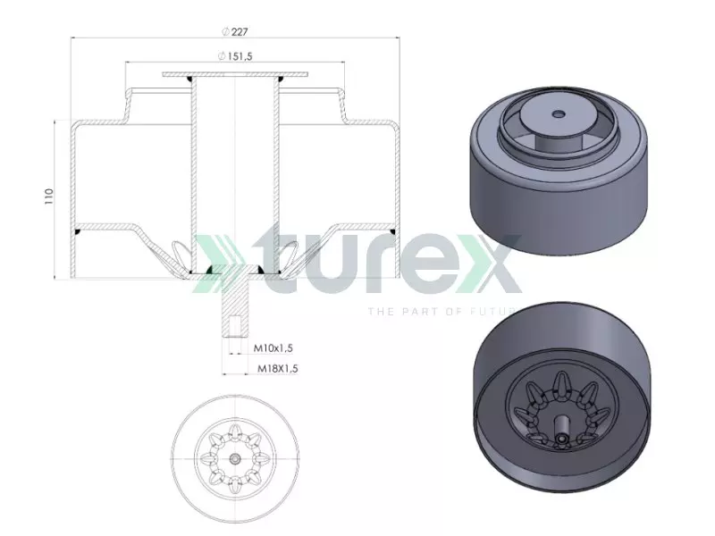 Air Spring Piston