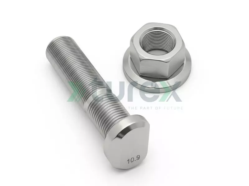 Wheel Stud with Nut (Rear)
