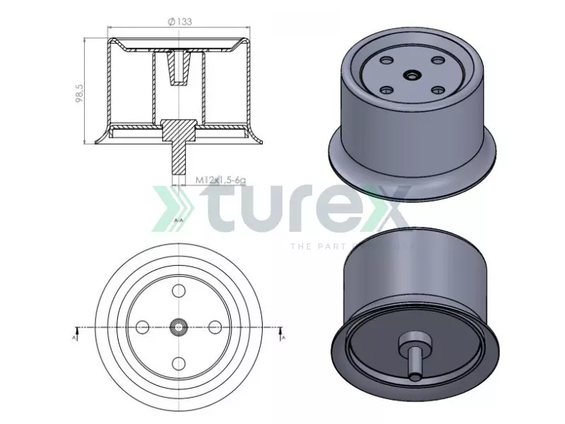 Air Spring Piston