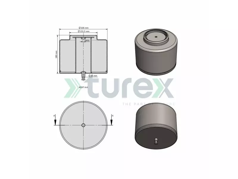 Volvo Air Spring Piston