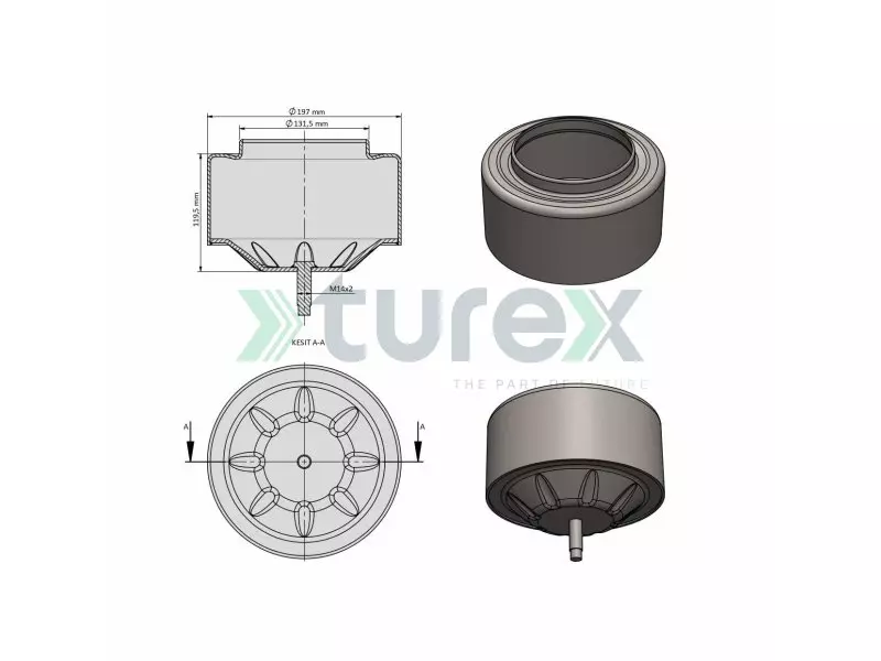 Volvo Air Spring Piston