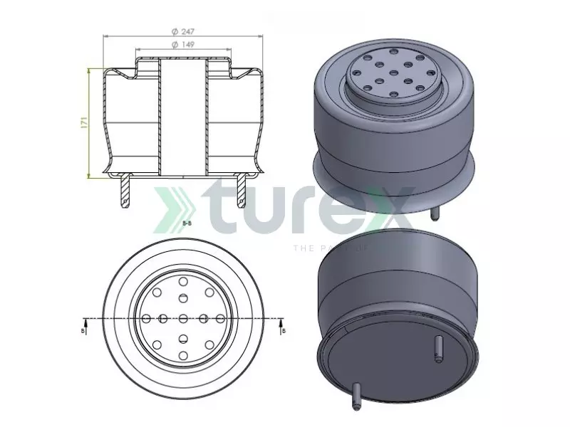 Air Spring Piston