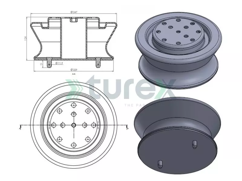 Air Spring Piston