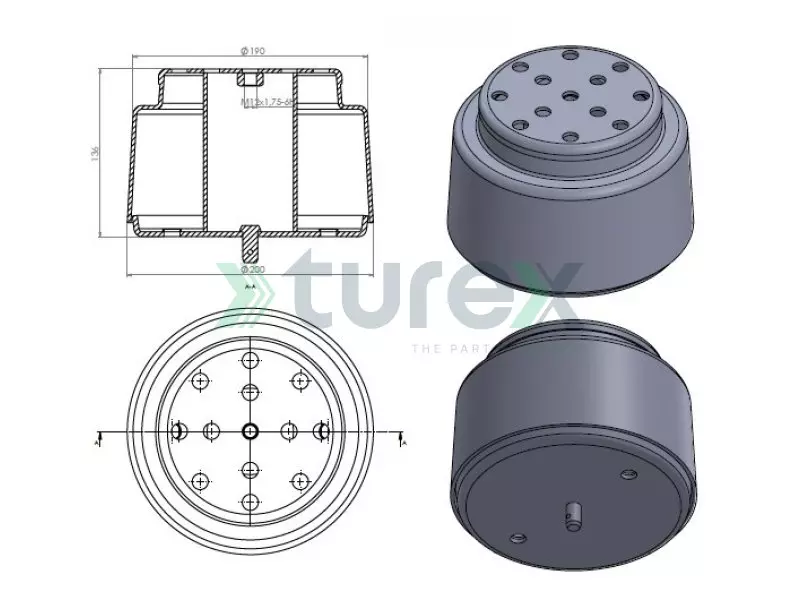 Air Spring Piston
