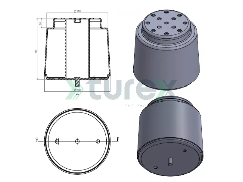 Air Spring Piston
