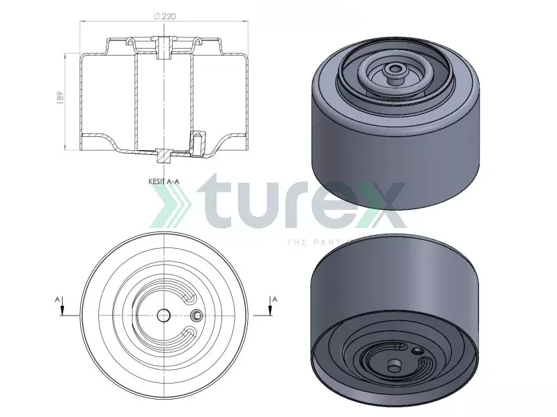 Air Spring Piston