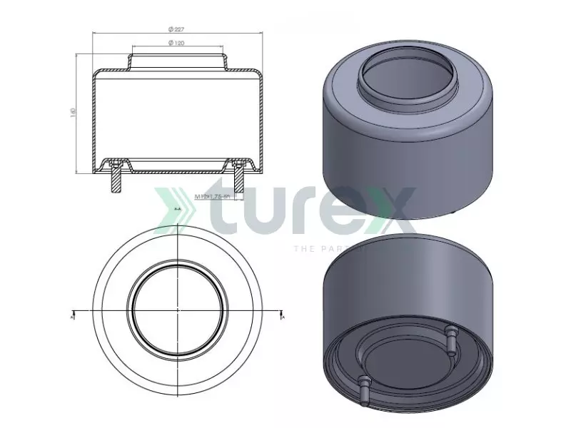 Air Spring Lower Piston