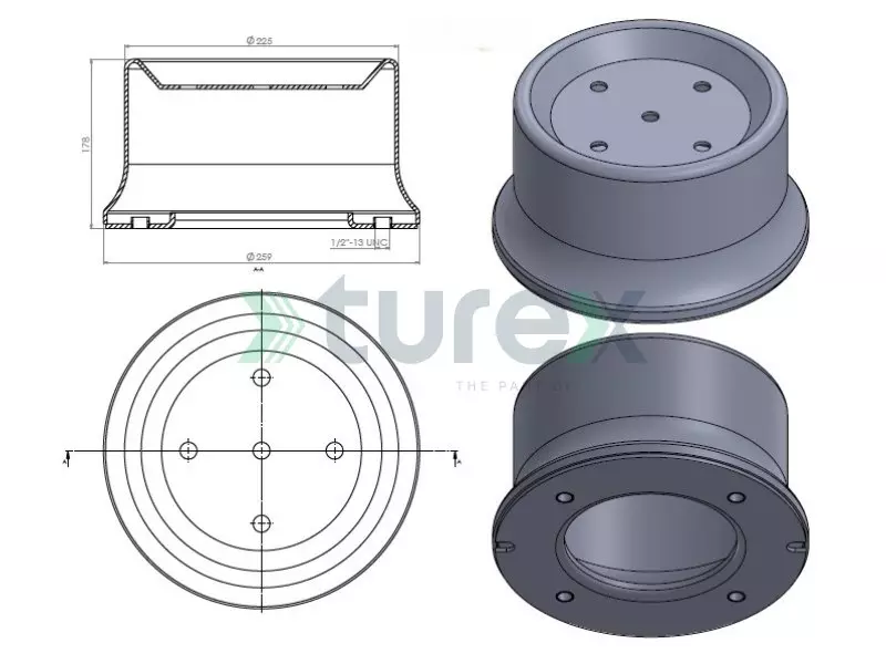 Air Spring Piston
