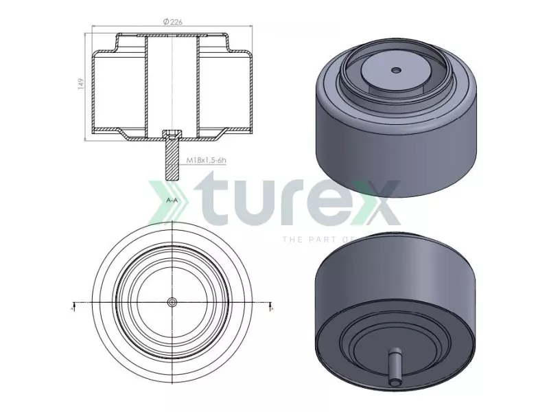 Air Spring Piston