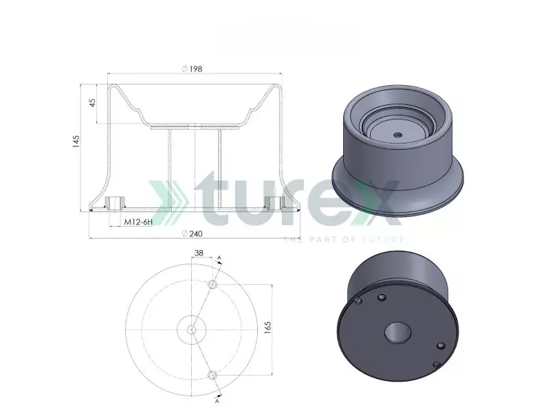 Air Spring Piston