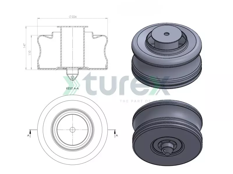 Air Spring Piston