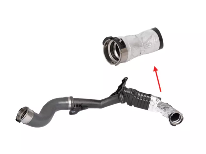 TURBO HOSE SMALL WITHOUT PLASTIC PARTS