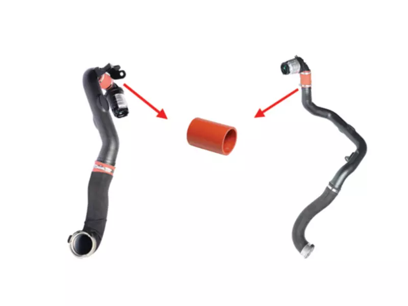 TURBO HOSE SMALL ( 52mm x 9cm ) WITHOUT PLASTIC PARTS