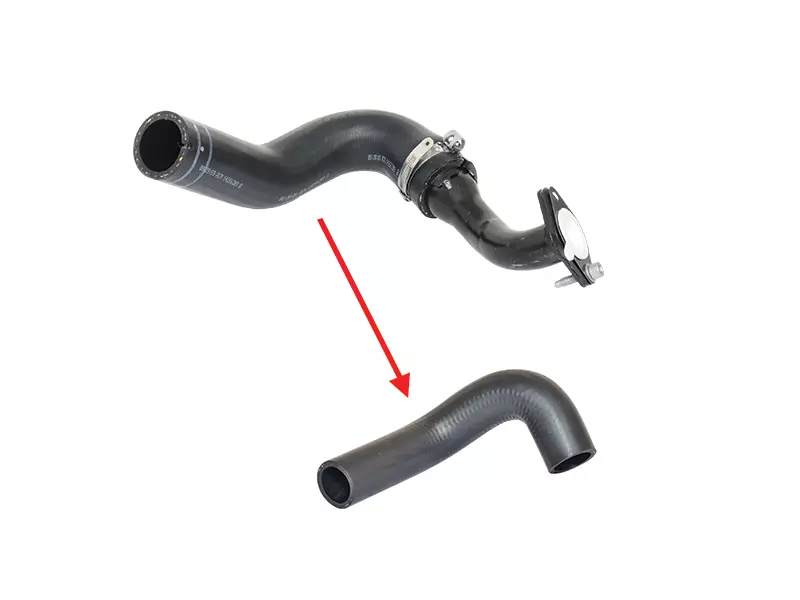 TURBO HOSE WITHOUT METAL PIPE
