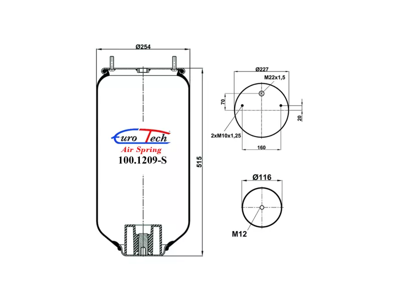 Air Springs - Service Assembly