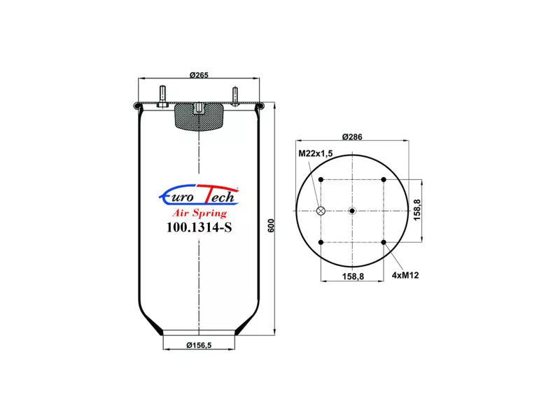 Air Springs - Service Assembly
