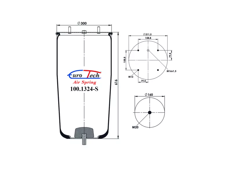 Air Springs - Service Assembly