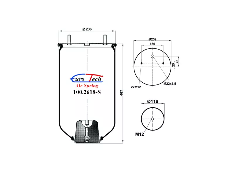 Air Springs - Service Assembly