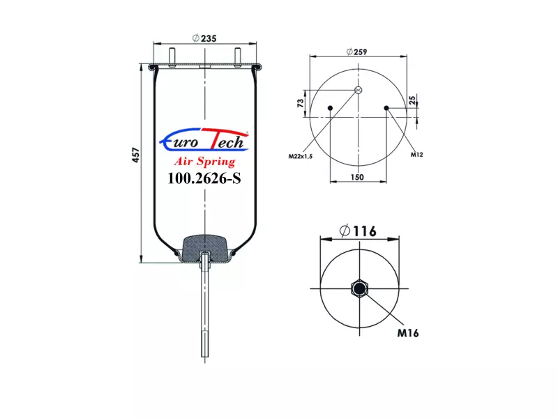 Air Springs - Service Assembly
