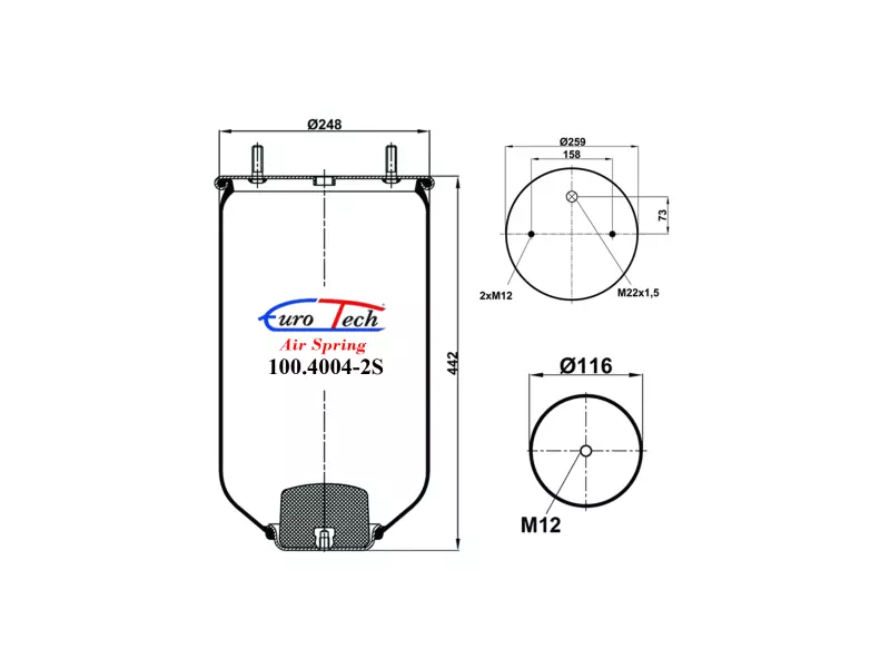 Air Springs - Service Assembly
