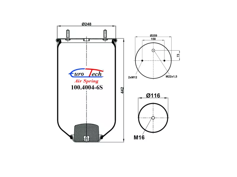 Air Springs - Service Assembly