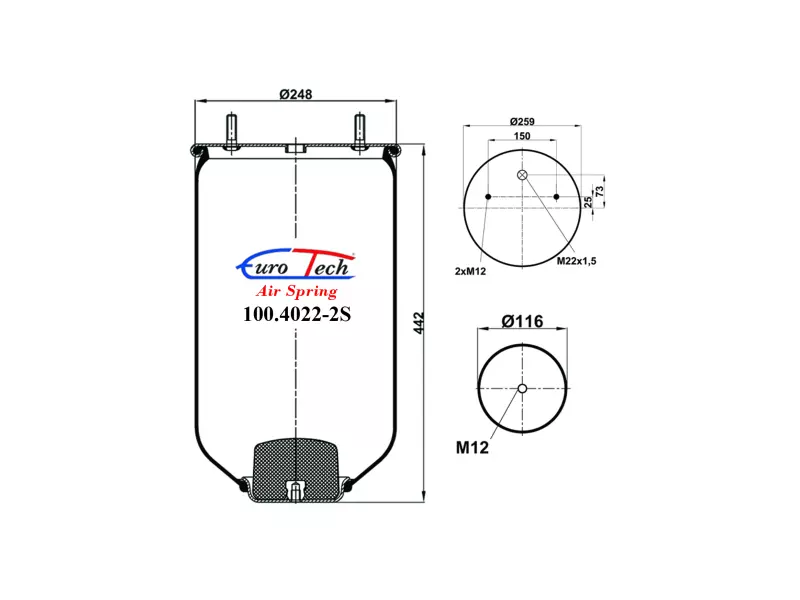 Air Springs - Service Assembly