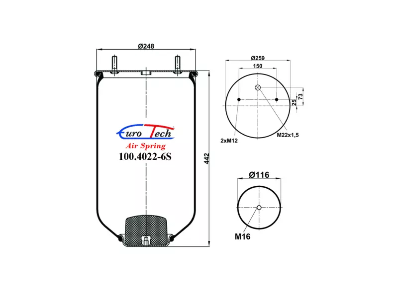 Air Springs - Service Assembly