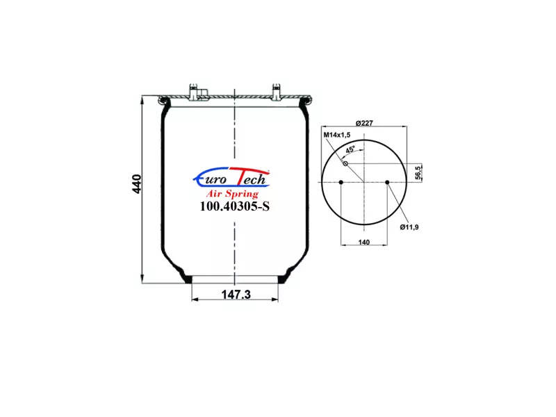Air Springs - Service Assembly