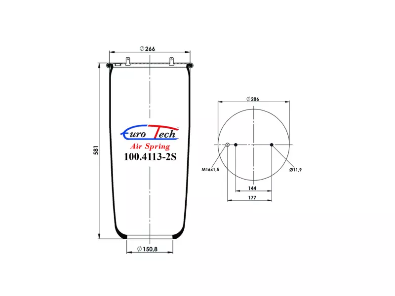 Air Springs - Service Assembly