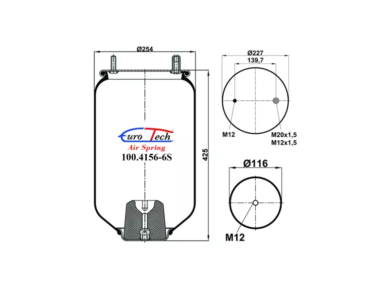 Air Springs - Service Assembly