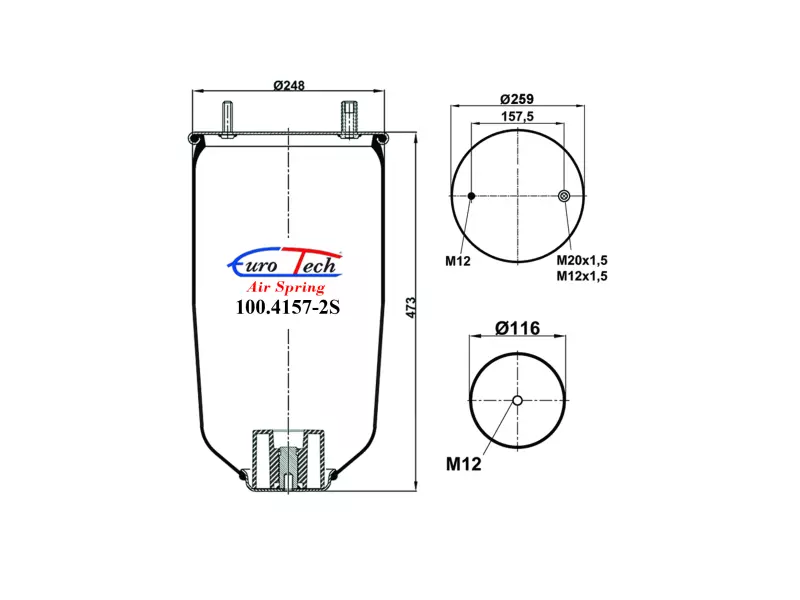 Air Springs - Service Assembly