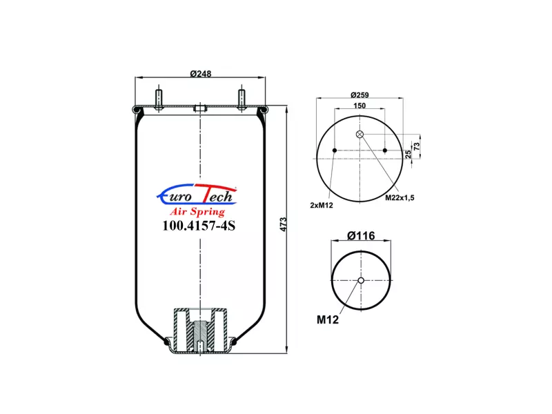Air Springs - Service Assembly