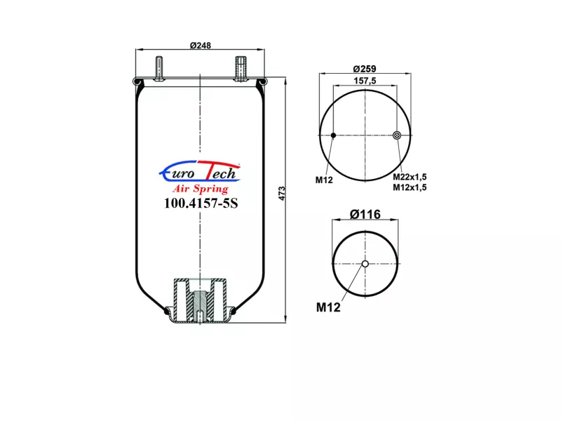 Air Springs - Service Assembly