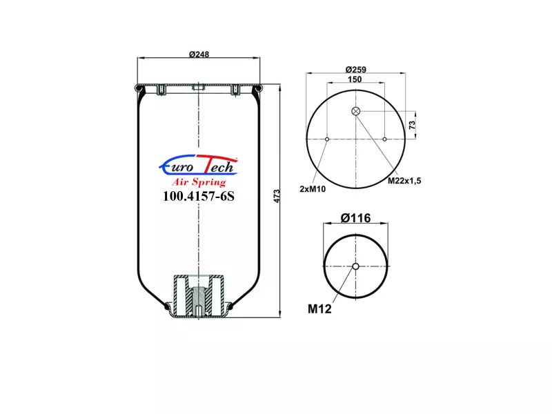 Air Springs - Service Assembly