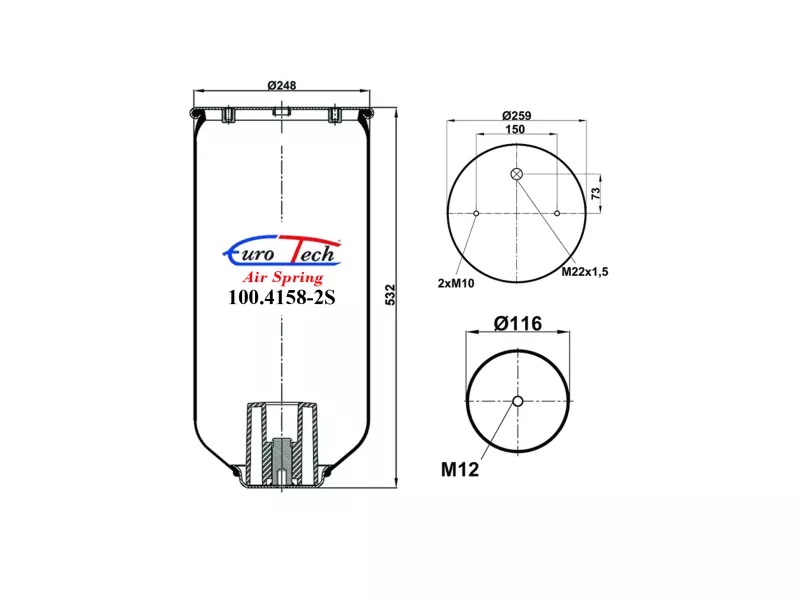 Air Springs - Service Assembly