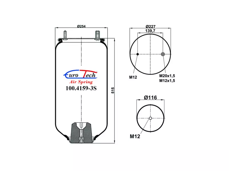 Air Springs - Service Assembly