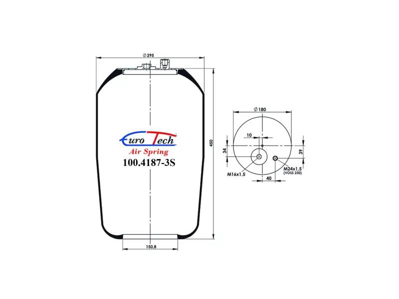 Air Springs - Service Assembly