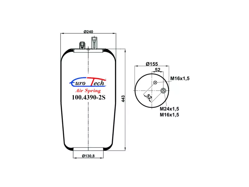 Air Springs - Service Assembly
